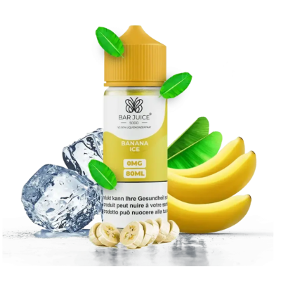 Bar Juice - Banana Ice - 80ml ShortfillLieferumfang: Bar Juice - Banana Ice - 80ml ShortfillGeschmack: Banana IceMischverhältnis: 50&nbsp;VG / 50&nbsp;PGInhalt: 80 ml in einer 120 ml Chubby Flasche17275Bar Juice 5000 - Premium UK Liquids22,90&nbsp;CHFsmoke-shop.ch22,90&nbsp;CHF