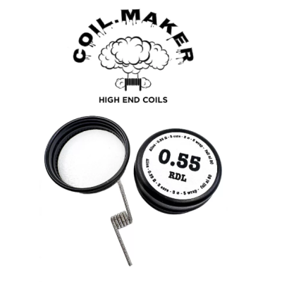SQuape A[rise] Coils by Coil Maker RDL Alien Coil 0.55ohm (1Stk.)Eine Kooperation zwischen Coil Maker und StattQualm. Wir bieten euch zwei verschiedene Coils von Coil Maker (MTL oder DL) für den SQuape A[rise] an. Diese sind unsere direkte Empfehlungen. Die Coils wurden von Coil Maker speziell für den SQuape A[rise] hergestellt, passen aber natürlich auch in diverse andere Verdampfer.16264Vapethink / Steamshark8,50&nbsp;CHFsmoke-shop.ch8,50&nbsp;CHF