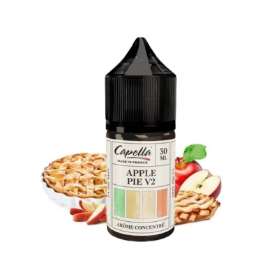 Apple Pie v2 - Capella France - Aroma 30ml (DIY)Lieferumfang: 1x Apple Pie v2 - Capella France - Aroma 30ml (DIY)Geschmack: Eine herzhafte Apfeltarte mit zart schmelzenden Äpfeln und leicht gebräuntem Teig.Dosierung: 10-15% 30ml At least 15 days made in FranceHinweis:Aromen können NICHT pur gedampft werden. Bitte mit entsprechender Liquid-Basis mischen.17289Capella Flavours10,90&nbsp;CHFsmoke-shop.ch10,90&nbsp;CHF