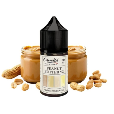 Peanut Butter v2 - Capella Aroma 30ml (DIY)Lieferumfang: 1x Peanut Butter v2 - Capella Aroma 30ml (DIY)Geschmack: Eine reichhaltige und cremige Erdnussbutter mit Röstnoten.Mischverhältnis : ca. 5-10%Diy Aroma zum selbermischen&nbsp;Aroma nie pur dampfen!&nbsp;&nbsp;17295Capella Flavours10,90&nbsp;CHFsmoke-shop.ch10,90&nbsp;CHF