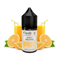 Juicy Orange - Capella France - Aroma 30ml (DIY)Lieferumfang: 1x Juicy Orange - Capella France - Aroma 30ml (DIY)Geschmack: Ein frischer Orangensaft mit Fruchtfleisch, der dem gepressten Obst treu bleibt.Empfohlene Dosierung: 10-15% Reifezeit: ca. 15 Tage Hinweis:Aromen können NICHT pur gedampft werden. Bitte mit entsprechender Liquid-Basis mischen.17303Capella Flavours10,90&nbsp;CHFsmoke-shop.ch10,90&nbsp;CHF