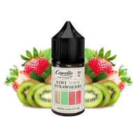 Kiwi Strawberry - Capella France - Aroma 30ml (DIY)Lieferumfang: 1x Kiwi Strawberry - Capella France - Aroma 30ml (DIY)Geschmack: Ein fruchtiges Duo aus säuerlicher Kiwi und süßer Erdbeere, abgerundet durch einen Hauch Stevia.Empfohlene Dosierung: 10-15% Reifezeit: ca. 15 Tage Hinweis:Aromen können NICHT pur gedampft werden. Bitte mit entsprechender Liquid-Basis mischen.17304Capella Flavours10,90&nbsp;CHFsmoke-shop.ch10,90&nbsp;CHF