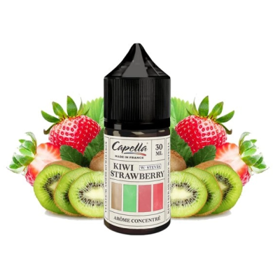 Kiwi Strawberry - Capella France - Aroma 30ml (DIY)Lieferumfang: 1x Kiwi Strawberry - Capella France - Aroma 30ml (DIY)Geschmack: Ein fruchtiges Duo aus säuerlicher Kiwi und süßer Erdbeere, abgerundet durch einen Hauch Stevia.Empfohlene Dosierung:30ml At least 15 days made in FranceHinweis:Aromen können NICHT pur gedampft werden. Bitte mit entsprechender Liquid-Basis mischen.17304Capella Flavours10,90&nbsp;CHFsmoke-shop.ch10,90&nbsp;CHF