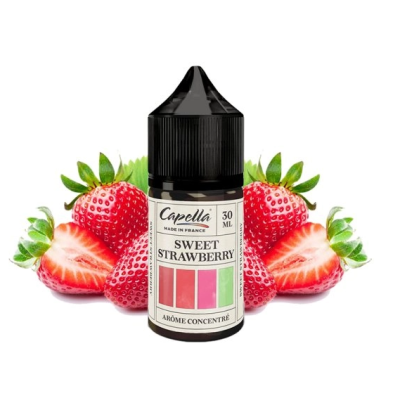 Sweet Strawberry - Capella France - Aroma 30ml (DIY)Lieferumfang: 1x Sweet Strawberry - Capella France - Aroma 30ml (DIY)Geschmack: Eine süße Erdbeere mit natürlichem, köstlichem Geschmack.Empfohlene Dosierung:30ml At least 15 days made in FranceHinweis:Aromen können NICHT pur gedampft werden. Bitte mit entsprechender Liquid-Basis mischen.17310Capella Flavours10,90&nbsp;CHFsmoke-shop.ch10,90&nbsp;CHF