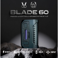Mod Blade DNA60 - Vypers Vapes X Wick'd - Graphite BlackLeistungsstark, kompakt und absolut hochwertig: Vypers Vapes präsentiert in Zusammenarbeit mit Wick'D den Mod Blade DNA60.Funktioniert mit einem 18650-Akku (nicht im Lieferumfang enthalten).Konstanter und zuverlässiger Evolv DNA60-Chipsatz, vollständig über das Tool Escribe anpassbar.Leistung einstellbar von 1 bis 60 Watt.Klares und gut lesbares 0,91-Zoll-OLED-Display.Robuste Konstruktion aus eloxiertem 6061-Aluminium.Federnder 510-Pin für sichere Konnektivität.Austauschbare Seitenwände.Verdampfer mit einem maximalen Durchmesser von 25 mm schließen bündig mit dem Mod ab.17329Vypers Vape und Wick'D169,90&nbsp;CHFsmoke-shop.ch169,90&nbsp;CHF