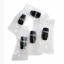 5x Gratis 510 Silikon Smoke-Shop Drip Tip Schwarz