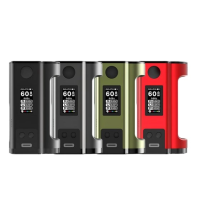 Box Flipside Solo 100W 21700/18650 + Squonk Flasche - DovpoDer Mod Flipside Solo von Dovpo markiert die erwartete Rückkehr des Bottom-Feeders durch seine Kompaktheit und bemerkenswerte Leistung.Funktioniert mit einem 21700- oder 18650-Akku (nicht im Lieferumfang enthalten).Leistung einstellbar von 5 bis 100 Watt.Squonk-Flasche mit einem Fassungsvermögen von 10 ml.Einfaches Befüllen über die Akkufachklappe.Klares und gut lesbares 0,96-Zoll-TFT-Display.Robuste Konstruktion aus Aluminiumlegierung.Zerstäuber mit einem Durchmesser von maximal 30 mm schließen bündig mit dem Mod ab.17349DOVPO99,00&nbsp;CHFsmoke-shop.ch99,00&nbsp;CHF