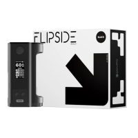 Box Flipside Solo 100W 21700/18650 + Squonk Flasche - DovpoDer Mod Flipside Solo von Dovpo markiert die erwartete Rückkehr des Bottom-Feeders durch seine Kompaktheit und bemerkenswerte Leistung.Funktioniert mit einem 21700- oder 18650-Akku (nicht im Lieferumfang enthalten).Leistung einstellbar von 5 bis 100 Watt.Squonk-Flasche mit einem Fassungsvermögen von 10 ml.Einfaches Befüllen über die Akkufachklappe.Klares und gut lesbares 0,96-Zoll-TFT-Display.Robuste Konstruktion aus Aluminiumlegierung.Zerstäuber mit einem Durchmesser von maximal 30 mm schließen bündig mit dem Mod ab.17349DOVPO99,00&nbsp;CHFsmoke-shop.ch99,00&nbsp;CHF