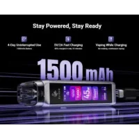 ELFBAR - ELF X Ultra Kit - Vers. Farben - 1500 mah - Airflow - Mesh Coils USB-CElfbar – Elfx Ultra Kit Grey: Die nächste Generation des Dampfens – mit 1500mAh Akku, 2ml Tankvolumen, bis zu 45 Watt Leistung und hochmodernem Touchscreen. Dank Smart Insights App, Zugzähler, Zugdaueranzeige und frei wählbarem Hintergrundbild lässt sich das Gerät vollständig individualisieren – ein innovatives Produkt für dein Verkaufsregal. Lieferumfang: 1 x Elfbar ELFX Ultra Pod System Mod1 x Elfbar ELFX Dual-Mesh Pod 0.6 Ohm1 x Elfbar ELFX Dual-Mesh Pod 0.8 Ohm1 x Bedienungsanleitung17375Elf Bar - Disposable Pods32,00 CHFsmoke-shop.ch32,00 CHF ELFBAR - ELF X Ultra Kit - Vers. Farben - 1500 mah - Airflow - Mesh Coils USB-CElfbar – Elfx Ultra Kit Grey: Die nächste Generation des Dampfens – mit 1500mAh Akku, 2ml Tankvolumen, bis zu 45 Watt Leistung und hochmodernem Touchscreen. Dank Smart Insights App, Zugzähler, Zugdaueranzeige und frei wählbarem Hintergrundbild lässt sich das Gerät vollständig individualisieren – ein innovatives Produkt für dein Verkaufsregal. Lieferumfang: 1 x Elfbar ELFX Ultra Pod System Mod1 x Elfbar ELFX Dual-Mesh Pod 0.6 Ohm1 x Elfbar ELFX Dual-Mesh Pod 0.8 Ohm1 x Bedienungsanleitung17375Elf Bar - Disposable Pods32,00 CHFsmoke-shop.ch32,00 CHF