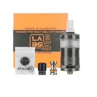 LABS S MTL - BP Mods - 4ml - TMD Coils 22mm (Fertigcoiler)Entdecken Sie die S-Version des LABS von BP Mods: Vorgefertigter Widerstand, abgestufte Verdampfungskammer, edles Design – ein wahres Meisterwerk.5 ml Fassungsvermögen und Befüllung von oben.Einstellbarer Bottom Airflow, perfekt für MTL- bis DL-Züge.Kompatibel mit den Widerständen der TMD-Serie (0,5 bis 1,2 Ohm), PnP und GTX.Erster Zerstäuber mit abgestufter oberer Verdampfungskammer, der die Geschmacksentfaltung insbesondere bei E-Liquids mit klassischem Geschmack maximiert.Robuste Konstruktion aus Edelstahl.Durchmesser 22 mm.17384BP MODS48,00&nbsp;CHFsmoke-shop.ch48,00&nbsp;CHF