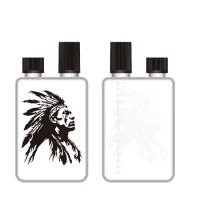 Leerflasche Dualfill 75ml mit 5ml - Skalierung - vers. Motive