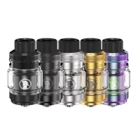 GEEKVAPE - Z5 - SUBOHM TANK 5 ml (Zeus Tank 5)Die Rückkehr einer wahren Legende: Geekvape präsentiert die fünfte Version des Clearomizers Zeus Sub-Ohm.Fassungsvermögen von 5,5/7 ml und Befüllung von oben.Kompatibel mit den Widerständen der Z-Serie.„Plug-and-Vape”-System zum Austausch der Widerstände.Einstellbarer, auslaufsicherer Airflow, perfekt für DL-Züge.Drip Tip 810 Wide Bore.Robuste Konstruktion aus Edelstahl.Bündig mit Mods, die Verdampfer mit einem Durchmesser von maximal 26 mm akzeptieren.8371geekvape28,00&nbsp;CHFsmoke-shop.ch28,00&nbsp;CHF