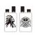 Leerflasche Dualfill 75ml mit 5ml - Skalierung - vers. Motive
