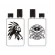 Leerflasche Dualfill 75ml mit 5ml - Skalierung - vers. Motive
