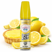 50 ml - Lemon Tart - Dessert Bar by Dinner Lady - Shortfill50 ml - Lemon Tart - Dessert Bar by Dinner Lady - ShortfillDie berühmte&nbsp;Lemon Tart&nbsp;von Dinner Lady kehrt in dieser&nbsp;Dessert Bar-Edition mit intensiven Aromen zurück und ist leckerer denn je. Verwöhnen Sie Ihre Kunden mit dieser perfekten Kombination aus säuerlicher&nbsp;Zitronencreme, luftiger, süsser&nbsp;Baiserhaube&nbsp;und goldbraunem&nbsp;Mürbeteig. Hier im&nbsp;50 ml-Format in einer&nbsp;60 ml-Flasche,&nbsp;bereit zum Boosten.60 ml-Flasche mit Kindersicherung50 ml&nbsp;E-Liquid mit hochdosierten AromenNikotinfrei, anpassbar mit Nikotin-ShotsPG/VG-Verhältnis: 40/60Geschmacksrichtung: Zitrone, Baiser,&nbsp;MürbteigHergestellt in England von Dinner Lady17422Dinner Lady18,90&nbsp;CHFsmoke-shop.ch18,90&nbsp;CHF