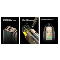 Luxe X3 Pod Kit - Vaporesso - 2600 mAh - USB C - 45 Watt Podset- vers. FarbenLuxe X3 Pod Kit - Vaporesso - 2600 mAh - USB C - 45 Watt Podset- vers. FarbenStilvolles und kompaktes Design für unterwegsSchnelle Aufladung und langanhaltende Vape-SessionsEinfache Bedienung und zuverlässige LeistungPräzise Luftstromanpassung für vielseitige DampferlebnisseHochwertige Pods mit verbessertem Geschmack und DampfFlexibles Dampfen ohne Kompromisse bei der LeistungLeichtes und ergonomisches Design aus edlen MaterialienVielseitige Auswahl an Farben und Pod-Varianten im LieferumfangDas Vaporesso Luxe Q2 Kit kombiniert hochwertige Materialien und ein ansprechendes Design zu einem praktischen Begleiter für unterwegs. Mit seiner stilvollen Optik und der angenehmen Haptik durch die Verwendung von edlem Soft-Leder neben robustem Metall, spricht es sowohl optisch als auch funktional an. Sein leichtes und kompaktes Design ermöglicht es, das Kit mühelos in kleinen Taschen zu verstauen, was es besonders reisefreundlich macht.17439Vaporesso38,00 CHFsmoke-shop.ch38,00 CHF Luxe X3 Pod Kit - Vaporesso - 2600 mAh - USB C - 45 Watt Podset- vers. FarbenLuxe X3 Pod Kit - Vaporesso - 2600 mAh - USB C - 45 Watt Podset- vers. FarbenStilvolles und kompaktes Design für unterwegsSchnelle Aufladung und langanhaltende Vape-SessionsEinfache Bedienung und zuverlässige LeistungPräzise Luftstromanpassung für vielseitige DampferlebnisseHochwertige Pods mit verbessertem Geschmack und DampfFlexibles Dampfen ohne Kompromisse bei der LeistungLeichtes und ergonomisches Design aus edlen MaterialienVielseitige Auswahl an Farben und Pod-Varianten im LieferumfangDas Vaporesso Luxe Q2 Kit kombiniert hochwertige Materialien und ein ansprechendes Design zu einem praktischen Begleiter für unterwegs. Mit seiner stilvollen Optik und der angenehmen Haptik durch die Verwendung von edlem Soft-Leder neben robustem Metall, spricht es sowohl optisch als auch funktional an. Sein leichtes und kompaktes Design ermöglicht es, das Kit mühelos in kleinen Taschen zu verstauen, was es besonders reisefreundlich macht.17439Vaporesso38,00 CHFsmoke-shop.ch38,00 CHF