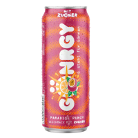 500 ml - Paradise Punch - Gönrgy - Energy Drink500 ml - Paradise Punch - Gönrgy - Energy Drink Marke &amp; Labels: Gönrgy Herstellungsland:&nbsp; Deutschland Zutaten Wasser, Zucker, Kohlensäure, Säureregulatoren: Calciumlactat, Magnesiumcarbonate: Säuerungsmittel (Citronensäure), natürliches Aroma, Koffein*, Taurin (0.03%), Vitaminmischung (Niacin, Pantothensäure, Vitamin B6, thiamin, Biotin und Vitamin B12, Ginkgoextrakt (0.01%), Panax Ginseng Wurzelextrakt (0.005%), Grüntee-Extrakt (0.005%), färbendes konzentrat (schwarze karotte, Süsskartoffel, Saflor). Stabilisatoren: Glycerinester aus Wurzelharz, Gummi Arabicum.* Koffein aus grünen Kaffeebohnen.17447Energy Drinks2,60&nbsp;CHFsmoke-shop.ch2,60&nbsp;CHF