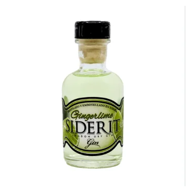 Siderit Gin - Gingerlime - 50 mlSiderit Gin - Gingerlime - 50 ml Freunde typischer Ginnoten mit Wacholder, Kräutern und Zitrus kommen beim Siderit Gin - Gingerlime auf ihre Kosten, bei dem das Etikettendesign mit türkisfarbenen Details verrät, dass dieser Gin nur so vor mediterranen Aromen strotzt.Alkoholgehalt41%Flascheninhalt50 ml HerkunftslandSpanienRegionCantabriaAbfüllerDesteleria Sidert S.LMarkeSideritTypGinAnwendungPur oder für diverse Mixgetränke (z.B. Gin Tonic, Martini, Negroni, Gimlet...)Degustationsnotizmit Wacholder, Koriander und Zitrus.VerkehrsbezeichnungGinDetailsmit diversen Zitrusfruchtschalen, Wacholder, Koriander, Zimtkassie und Süssholz aromatisiertZutatenEin Zutatenverzeichnis ist nach Art. 16 Abs. 4 der VERORDNUNG (EU) Nr. 1169/2011 nicht erforderlich.17460Gin - Getränke8,90 CHFsmoke-shop.ch8,90 CHF Siderit Gin - Gingerlime - 50 mlSiderit Gin - Gingerlime - 50 ml Freunde typischer Ginnoten mit Wacholder, Kräutern und Zitrus kommen beim Siderit Gin - Gingerlime auf ihre Kosten, bei dem das Etikettendesign mit türkisfarbenen Details verrät, dass dieser Gin nur so vor mediterranen Aromen strotzt.Alkoholgehalt41%Flascheninhalt50 ml HerkunftslandSpanienRegionCantabriaAbfüllerDesteleria Sidert S.LMarkeSideritTypGinAnwendungPur oder für diverse Mixgetränke (z.B. Gin Tonic, Martini, Negroni, Gimlet...)Degustationsnotizmit Wacholder, Koriander und Zitrus.VerkehrsbezeichnungGinDetailsmit diversen Zitrusfruchtschalen, Wacholder, Koriander, Zimtkassie und Süssholz aromatisiertZutatenEin Zutatenverzeichnis ist nach Art. 16 Abs. 4 der VERORDNUNG (EU) Nr. 1169/2011 nicht erforderlich.17460Gin - Getränke8,90 CHFsmoke-shop.ch8,90 CHF