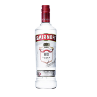 Smirnoff Red Label No. 21 Original Vodka 70clSmirnoff Red Label No. 21 Original Vodka 70clEin hochwertiger, dreifach destillierter Vodka mit weltweiter Verbreitung.Alkoholgehalt37.5%Flascheninhalt70clHerkunftslandVereinigte StaatenAbfüllerDiageo, Lakeside Drive, Park Royal, London NW107HQ, EnglandMarkeSmirnoffTypVodkaAnwendungpur oder für diverse Drinks und Cocktails, z.B. Martini, Cosmopolitan, Bloody Mary...Degustationsnotizmit Aromen von würzigem Getreide und Zitrusfrüchten.VerkehrsbezeichnungVodkaDetailsDreifach destilliert und durch Holzkohle gefiltertZutatenEin Zutatenverzeichnis ist nach Art. 16 Abs. 4 der VERORDNUNG (EU) Nr. 1169/2011 nicht erforderlich.17461Vodka19,90&nbsp;CHFsmoke-shop.ch19,90&nbsp;CHF