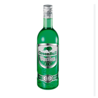 BULL Green Vodka Liquer 70clEin waldgrüner Vodka aus dem Traditionshaus Lateltin, der sich mit seiner hohen Qualität als reiner Getreidevodka sowie tropischen Fruchtaromen auszeichnet.Alkoholgehalt18%Flascheninhalt70clHerkunftslandSchweizRegionWinterthurAbfüllerLateltin AG, Im Hölderli 19, CH-8405 Winterthur, SchweizMarkeBull VodkaTypLikör auf Vodka-BasisAnwendungpur auf Eis oder in MischgetränkenDegustationsnotizExotisch tropische Fruchtaromen.VerkehrsbezeichnungLikörDetailsExotische AromenZutatenEin Zutatenverzeichnis ist nach Art. 16 Abs. 4 der VERORDNUNG (EU) Nr. 1169/2011 nicht erforderlich.17463Vodka14,90&nbsp;CHFsmoke-shop.ch14,90&nbsp;CHF