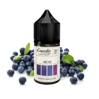 Acai - Capella France Aroma 30ml (DIY)Acai - Capella France Aroma 30ml (DIY)Lieferumfang: 1x &nbsp;Acai - Capella France Aroma 30ml (DIY)Die Acai-Beere, intensiv und zart süß zugleich, entfaltet einen fruchtigen Geschmack mit exotischen Nuancen. Capacity (ml)30mlFlavorsFruityAroma: Acai BeerigNicotine content in mg/ml0 mgDosierung: 10-15%Maturing TimeFrom 2 to 3 daysCountry of manufacturemade in France16562Capella Flavours10,90&nbsp;CHFsmoke-shop.ch10,90&nbsp;CHF