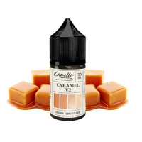 Caramel V2 - Capella France Aroma 30ml (DIY)Caramel V2 - Capella France Aroma 30ml (DIY)Lieferumfang: 1x Caramel V2 - Capella France Aroma 30ml (DIY)Ein zartschmelzendes, süßes Karamell mit warmen, köstlichen Noten.Capacity (ml)30mlFlavorsFruityAromas KaramelNicotine content in mg/ml0 mgDosierung: 10-15%Maturing TimeFrom 2 to 3 daysCountry of manufacturemade in France17474Capella Flavours10,90&nbsp;CHFsmoke-shop.ch10,90&nbsp;CHF