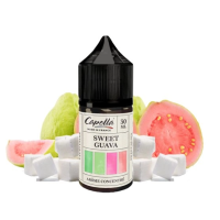 Sweet Guava - Capella France Aroma 30ml (DIY)Sweet Guava - Capella France Aroma 30ml (DIY)Lieferumfang: 1x Sweet Guava - Capella France Aroma 30ml (DIY) Eine exotische, süße Guave mit duftenden tropischen Noten.Capacity (ml)30mlFlavorsFruityAromasMangoNicotine content in mg/ml0 mgRecommended dosage10, 15Maturing TimeFrom 2 to 3 daysCountry of manufacturemade in France17478Capella Flavours10,90&nbsp;CHFsmoke-shop.ch10,90&nbsp;CHF
