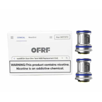 OFRF NexMesh Coils - 2 Verdampferköpfe - Conical (Mesh) 0.2 OhmLieferumfang: OFRF NexMesh Coils - 2 Verdampferköpfe - Conical (Mesh) 0.2 OhmDank der OFRF nexMESH-Coil-Technologie sorgen die innovativen konischen Mesh-Coils mit dreifacher Dichte für eine blitzschnelle Aufheizgeschwindigkeit. Beim Dampfen maximiert die einzigartige konische Struktur den Luftstrom am unteren Ende des Coils. In Kombination mit der Erwärmung des Coils von unten nach oben wird dadurch eine Aufwärtskompression erzeugt, die den Dampf beim Durchströmen des Coils zum Drip Tip kondensiert und so für ein unvergleichliches Geschmackserlebnis sorgt.nexMESH A1 konische Mesh-Spule: Wenn Sie auf der Suche nach einem kraftvollen, warmen Throat Hit mit massivem Dampf und fantastischem Geschmack sind, dann ist dies die richtige Spule für Sie. Mit einem etwas dickeren Mesh-Gewebe und einem Widerstand von 0,20 Ohm liefert diese Spule bei 75–85 W erstaunliche Geschmacksprofile.nexMESH SS 316L konische Mesh-Spule: Bevorzugen Sie ein sanfteres, weicheres Sub-Ohm-Erlebnis, das dennoch einen massiven Geschmackskick liefert, dann ist die nexMESH konische Mesh-Spule aus Edelstahl die richtige Wahl für Sie. Ideal für alle, die temperaturgesteuertes Dampfen bevorzugen: Die nexMESH SS hat einen Widerstand von 0,15 Ohm und liefert fantastische Geschmacksprofile ohne das Risiko eines Dry Hits bei 350 °F–540 °F / 180 °C–280 °C.Sie haben kein Mod mit Temperaturregelung? Stellen Sie einfach Ihre Leistungsregelung auf 55 W bis 75 W ein und genießen Sie den seidig-weichen Geschmack Ihres Lieblings-E-Liquids.Lieferumfang:2 x OFRF nexMESH-Coils17504OFRF2,40&nbsp;CHFsmoke-shop.ch2,40&nbsp;CHF