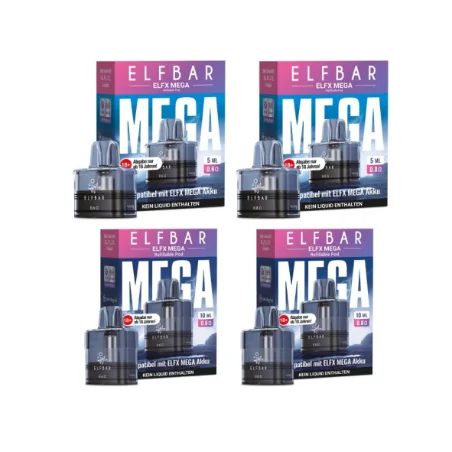 Elfbar ELFX Mega Pods - 1 Pack - Ersatzkartusche 2ml/10ml