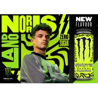 500 ml - LANDO NORRIS - Sugar Free - Monster - Energy Drink
