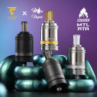 Blaze MTL RTA 3ml 22mm - Thunder Cloud x Mike Vape - Vers. FarbenDer Blaze MTL RTA, der von Thunder Cloud in Zusammenarbeit mit Mike Vapes entwickelt wurde, ist ein selbstbaubarer Verdampfer speziell für MTL.Ein Single-Coil-Deck mit zwei Polen ermöglicht einen einfachen Aufbau der Coils.3 ml Fassungsvermögen und Befüllung von oben.Präzise einstellbarer Luftstrom dank der 9 mitgelieferten Pins (0,8, 1,2, 1,4, 1,6, 2,0, 2,5, 3,0, 3,5 mm und ein Honeycomb), perfekt für MTL- bis RDL-Zug.Austauschbares 510-Drip-Tip.Robuste Konstruktion aus Edelstahl.Bündig mit Mods mit einem Durchmesser von maximal 22 mm.17520Thunder Cloud x EL54,00&nbsp;CHFsmoke-shop.ch54,00&nbsp;CHF