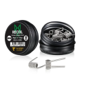 3-Core Clapton Coils Ni80 0.20/0.25 ohm (10 Coils) - Recoil - Thunder Cloud x Grimm Green