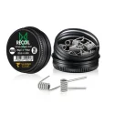3-Core Clapton Coils Ni80 0.20/0.25 ohm (10 Coils) - Recoil - Thunder Cloud x Grimm Green