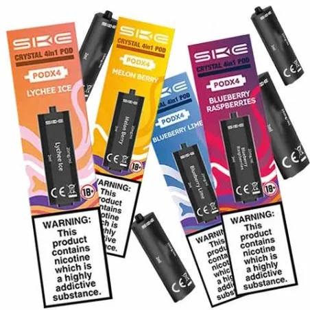 SKE Crystal 4in1 Pods - vers. Geschmacksrichtungen 2 Pods - 20mg