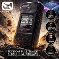 Mod Rayden 220 Full Black - BD Vape - XT Ultra GT 220 Boxmod