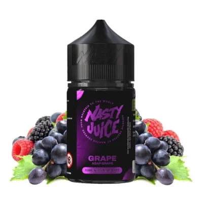 Asap Grap 0mg 50ml - Nasty - ShortfillEin köstlicher schwarzer Traubensaft, der die Süße reifer Beeren mit einer feinen, leicht herben Note vereint und so für ein unvergessliches Geschmackserlebnis sorgt. Dieses fruchtige Liquid von Nasty überzeugt durch seine Tiefe, Ausgewogenheit und intensive Aromatik.Das Shortfill wird in einer 60 ml PE‑Flasche mit kindersicherem Verschluss geliefert und enthält 50 ml nikotinfreies Liquid (0 mg). Dank des ausgewogenen PG/VG‑Verhältnisses von 50/50 bietet es eine ideale Balance zwischen Geschmack und Dampfentwicklung und eignet sich hervorragend für Pod‑Systeme sowie MTL‑Geräte.ProduktdetailsHersteller: NastyHerkunftsland: MalaysiaGeschmack: Fruchtig – Schwarze TraubeInhalt: 50 ml (in 60 ml Flasche)Nikotingehalt: 0 mgPG/VG‑Verhältnis: 50/50Verpackung: PE‑Flasche mit kindersicherem VerschlussAsap Grap 0mg 50ml - Nasty - Shortfill17595Nasty Juice18,90 CHFsmoke-shop.ch18,90 CHF Asap Grap 0mg 50ml - Nasty - ShortfillEin köstlicher schwarzer Traubensaft, der die Süße reifer Beeren mit einer feinen, leicht herben Note vereint und so für ein unvergessliches Geschmackserlebnis sorgt. Dieses fruchtige Liquid von Nasty überzeugt durch seine Tiefe, Ausgewogenheit und intensive Aromatik.Das Shortfill wird in einer 60 ml PE‑Flasche mit kindersicherem Verschluss geliefert und enthält 50 ml nikotinfreies Liquid (0 mg). Dank des ausgewogenen PG/VG‑Verhältnisses von 50/50 bietet es eine ideale Balance zwischen Geschmack und Dampfentwicklung und eignet sich hervorragend für Pod‑Systeme sowie MTL‑Geräte.ProduktdetailsHersteller: NastyHerkunftsland: MalaysiaGeschmack: Fruchtig – Schwarze TraubeInhalt: 50 ml (in 60 ml Flasche)Nikotingehalt: 0 mgPG/VG‑Verhältnis: 50/50Verpackung: PE‑Flasche mit kindersicherem VerschlussAsap Grap 0mg 50ml - Nasty - Shortfill17595Nasty Juice18,90 CHFsmoke-shop.ch18,90 CHF