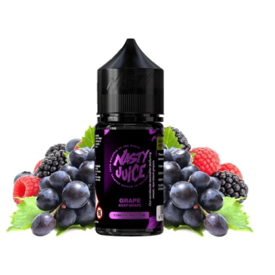 30 ML - ASAP Grape - Nasty Juice Aroma - (DIY)Ein köstlicher schwarzer Traubensaft, der die Süße reifer Beeren mit einer feinen, leicht herben Note verbindet und so ein unvergessliches Geschmackserlebnis schafft. Dieses fruchtige Aroma von Nasty überzeugt durch Tiefe, Balance und Intensität.Abgefüllt in einer 30 ml PET‑Flasche mit kindersicherem Verschluss, ist das Aroma nikotinfrei (0 mg) und ideal zum Selbstmischen von E‑Liquids. Für die optimale Entfaltung des Geschmacks wird eine Reifezeit von 3 bis 5 Tagen empfohlen. Die empfohlene Dosierung liegt bei 10 % bis 15 %.ProduktdetailsHersteller: NastyHerkunftsland: MalaysiaGeschmack: Fruchtig – Schwarze TraubeInhalt: 30 mlNikotingehalt: 0 mgVerpackung: 30 ml PET‑Flasche mit kindersicherem VerschlussReifezeit: 3–5 TageEmpfohlene Dosierung: 10 %–15 %17592Nasty Juice12,90&nbsp;CHFsmoke-shop.ch12,90&nbsp;CHF