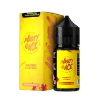 30 ML - Cushman - Nasty Juice Aroma - (DIY)Ein saftiger, sonnengereifter Mango‑Geschmack, der mit seiner süßen und exotischen Note überzeugt. Dieses Aroma von Nasty bringt pure Tropenfrische ins E‑Liquid und eignet sich perfekt für Liebhaber intensiver Fruchtaromen.Abgefüllt in einer 30 ml PET‑Flasche mit kindersicherem Verschluss, ist das Aroma nikotinfrei (0 mg) und ideal zum Selbstmischen. Nach dem Anmischen wird eine Reifezeit von 3 bis 5 Tagen empfohlen, um das volle Geschmacksprofil zu entfalten. Die Dosierempfehlung liegt bei 10 % bis 15 %.ProduktdetailsHersteller: NastyHerkunftsland: MalaysiaGeschmack: Fruchtig – MangoInhalt: 30 mlNikotingehalt: 0 mgVerpackung: 30 ml PET‑Flasche mit kindersicherem VerschlussReifezeit: 3–5 TageEmpfohlene Dosierung: 10 %–15 %17589Nasty Juice12,90 CHFsmoke-shop.ch12,90 CHF 30 ML - Cushman - Nasty Juice Aroma - (DIY)Ein saftiger, sonnengereifter Mango‑Geschmack, der mit seiner süßen und exotischen Note überzeugt. Dieses Aroma von Nasty bringt pure Tropenfrische ins E‑Liquid und eignet sich perfekt für Liebhaber intensiver Fruchtaromen.Abgefüllt in einer 30 ml PET‑Flasche mit kindersicherem Verschluss, ist das Aroma nikotinfrei (0 mg) und ideal zum Selbstmischen. Nach dem Anmischen wird eine Reifezeit von 3 bis 5 Tagen empfohlen, um das volle Geschmacksprofil zu entfalten. Die Dosierempfehlung liegt bei 10 % bis 15 %.ProduktdetailsHersteller: NastyHerkunftsland: MalaysiaGeschmack: Fruchtig – MangoInhalt: 30 mlNikotingehalt: 0 mgVerpackung: 30 ml PET‑Flasche mit kindersicherem VerschlussReifezeit: 3–5 TageEmpfohlene Dosierung: 10 %–15 %17589Nasty Juice12,90 CHFsmoke-shop.ch12,90 CHF