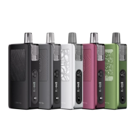 Kit Pod Doric Go 5ml 2600mAh - Voopoo - 30 Watt - USB CKit Pod Doric Go 5ml 2600mAh - Voopoo - 30 Watt - USB CDas Doric Go Pod Kit von Voopoo vereint starke Leistung, lange Akkulaufzeit und ein markantes, ergonomisches Design, das angenehm in der Hand liegt und einfach zu bedienen ist.Der integrierte 2600 mAh High‑Density‑Akku sorgt für ausdauerndes Dampfen und lässt sich dank 2A USB‑C Schnellladung zügig wieder aufladen. Die Leistung ist flexibel von 5 bis 30 Watt einstellbar, sodass sich das Gerät optimal an unterschiedliche Dampfstile anpassen lässt.Mit einem 5 ml Tankvolumen und praktischem Top‑Fill‑System ist komfortables Nachfüllen garantiert. Die integrierten Mesh‑Coils sind in 0,4 Ohm, 0,6 Ohm oder 1,0 Ohm erhältlich und liefern intensiven Geschmack sowie gleichmäßige Dampfentwicklung. Das Gerät ist kompatibel mit allen Doric‑Go‑Cartridges.Die 4‑stufig einstellbare Airflow ermöglicht ein Zugverhalten von MTL bis RDL. Alle wichtigen Informationen werden übersichtlich auf dem klaren 0,54‑Zoll‑OLED‑Display dargestellt. Das robuste Gehäuse aus Aluminiumlegierung steht für Langlebigkeit, während ein physischer Ein‑/Ausschalter eine einfache und sichere Bedienung ermöglicht.17587Voopoo24,90&nbsp;CHFsmoke-shop.ch24,90&nbsp;CHF