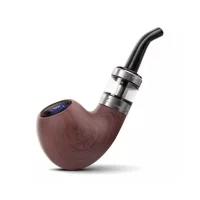 E-pipe P6 Ebony 4ml 1100mAh - Kamry - E PfeifeKamry P6 E‑Pipe – Klassische Eleganz mit moderner TechnikModern, stilvoll und besonders benutzerfreundlich – die P6 E‑Pipe von Kamry verbindet das klassische Pfeifendesign mit zeitgemäßer E‑Zigaretten‑Technologie. Die edle Holzoptik verleiht der E‑Pipe ein elegantes Erscheinungsbild und sorgt für eine angenehme Haptik.Der integrierte 1100 mAh Akku wird komfortabel über USB‑C geladen und liefert eine einstellbare Leistung von bis zu 35 Watt. Mit einem Tankvolumen von 4 ml und praktischem Top‑Fill‑System ist die P6 ideal für den täglichen Gebrauch.Die E‑Pipe ist kompatibel mit P6 Mesh Coils (0,5 Ohm) und bietet dank der einstellbaren Airflow ein angenehmes RDL‑Zugverhalten. Ein klares LED‑Display zeigt jederzeit den aktuellen Akkustand an. Das proprietäre PC‑Drip‑Tip sorgt für hohen Komfort, während die Tastenaktivierung eine zuverlässige und präzise Bedienung ermöglicht.17584Kangerm E-Shisha68,00 CHFsmoke-shop.ch68,00 CHF E-pipe P6 Ebony 4ml 1100mAh - Kamry - E PfeifeKamry P6 E‑Pipe – Klassische Eleganz mit moderner TechnikModern, stilvoll und besonders benutzerfreundlich – die P6 E‑Pipe von Kamry verbindet das klassische Pfeifendesign mit zeitgemäßer E‑Zigaretten‑Technologie. Die edle Holzoptik verleiht der E‑Pipe ein elegantes Erscheinungsbild und sorgt für eine angenehme Haptik.Der integrierte 1100 mAh Akku wird komfortabel über USB‑C geladen und liefert eine einstellbare Leistung von bis zu 35 Watt. Mit einem Tankvolumen von 4 ml und praktischem Top‑Fill‑System ist die P6 ideal für den täglichen Gebrauch.Die E‑Pipe ist kompatibel mit P6 Mesh Coils (0,5 Ohm) und bietet dank der einstellbaren Airflow ein angenehmes RDL‑Zugverhalten. Ein klares LED‑Display zeigt jederzeit den aktuellen Akkustand an. Das proprietäre PC‑Drip‑Tip sorgt für hohen Komfort, während die Tastenaktivierung eine zuverlässige und präzise Bedienung ermöglicht.17584Kangerm E-Shisha68,00 CHFsmoke-shop.ch68,00 CHF