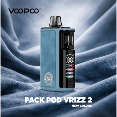 Pod Kit - Vrizz 2 - New Colors 15ml -1350mAh - Voopoo - USB C