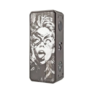 Mod S101 - 21700/18650 Black Cat - Gunmetal - San Indonesia x Gerobak Vaper - Yihi Chip