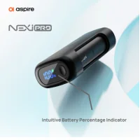 Starterset Nexi Pro - Aspire - Stick und LadeboxDas Aspire Nexi Pro Starterset kombiniert modernes Design mit einfacher Bedienung und liefert ein angenehmes MTL-Dampferlebnis für Einsteiger und erfahrene Nutzer. Dank der kompakten Bauweise liegt das Gerät perfekt in der Hand und eignet sich ideal für unterwegs.Der leistungsstarke Akku sorgt für eine zuverlässige Performance im Alltag, während die innovativen Nexi Pro Pods mit Mesh-Technologie eine intensive Geschmacksentfaltung und sanften Zug ermöglichen. Durch das automatische Zugsystem ist keine Taste erforderlich – einfach ziehen und geniessen.Das praktische USB-C Schnellladen sowie das unkomplizierte Pod-System machen das Nexi Pro Kit besonders benutzerfreundlich. Ideal für Nic Salt Liquids und klassische E-Liquids.17610Aspire34,90&nbsp;CHFsmoke-shop.ch34,90&nbsp;CHF