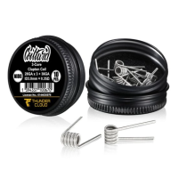 3-Core Clapton Coils Ni80 0.4/0.35 (10 Stück) - Thunder Cloud x Coilturd3-Core Clapton Coils Ni80 0.4Ω (10pcs) - Thunder Cloud x Coilturd 3-Core clapton coils&nbsp;prémontés en&nbsp;Ni80, parfaits pour le&nbsp;AN RTA.28Gx3/36G.5 tours&nbsp;sur un axe&nbsp;de&nbsp;3.5mm.Valeur de oder 0.35 / 0.4ohm auswählbar en single coil.Vendus par&nbsp;pack de 10pcs.17615Thunder Cloud x EL9,90&nbsp;CHFsmoke-shop.ch9,90&nbsp;CHF