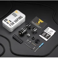 AN RTA 3.5/4.5ml 25mm - Thunder Cloud x Coilturd (Selbstwickler)
