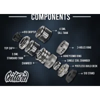 AN RTA 3.5/4.5ml 25mm - Thunder Cloud x Coilturd (Selbstwickler)AN RTA by ThunderCloud × Coilturd – Maximale Aromenentfaltung und höchste FlexibilitätDer AN RTA von ThunderCloud und Coilturd wurde entwickelt, um die intensive Geschmacksentfaltung eines Tröpfelverdampfers (RDA) mit dem Komfort eines modernen Tankverdampfers zu vereinen. Dank seines innovativen postlosen Single- und Dual-Coil-Decks, des flexiblen Airflow-Systems und der hochwertigen Verarbeitung richtet sich dieser RTA an anspruchsvolle Dampfer, die keine Kompromisse bei Geschmack und Performance eingehen möchten.Das großzügige Tankvolumen von 3,5 ml bzw. 4,5 ml ermöglicht lange Dampfsessions, während das praktische Top-Fill-System mit Vierteldrehung ein schnelles und sauberes Nachfüllen gewährleistet. Das austauschbare Airflow-System bietet eine präzise Anpassung des Luftzugs von restriktivem Direct Lung (RDL) bis hin zu offenem Direct Lung (DL).Gefertigt aus hochwertigem Edelstahl und mit einem Durchmesser von 25 mm schließt der AN RTA bündig mit den meisten modernen Akkuträgern ab.17618Thunder Cloud x EL69,90 CHFsmoke-shop.ch69,90 CHF AN RTA 3.5/4.5ml 25mm - Thunder Cloud x Coilturd (Selbstwickler)AN RTA by ThunderCloud × Coilturd – Maximale Aromenentfaltung und höchste FlexibilitätDer AN RTA von ThunderCloud und Coilturd wurde entwickelt, um die intensive Geschmacksentfaltung eines Tröpfelverdampfers (RDA) mit dem Komfort eines modernen Tankverdampfers zu vereinen. Dank seines innovativen postlosen Single- und Dual-Coil-Decks, des flexiblen Airflow-Systems und der hochwertigen Verarbeitung richtet sich dieser RTA an anspruchsvolle Dampfer, die keine Kompromisse bei Geschmack und Performance eingehen möchten.Das großzügige Tankvolumen von 3,5 ml bzw. 4,5 ml ermöglicht lange Dampfsessions, während das praktische Top-Fill-System mit Vierteldrehung ein schnelles und sauberes Nachfüllen gewährleistet. Das austauschbare Airflow-System bietet eine präzise Anpassung des Luftzugs von restriktivem Direct Lung (RDL) bis hin zu offenem Direct Lung (DL).Gefertigt aus hochwertigem Edelstahl und mit einem Durchmesser von 25 mm schließt der AN RTA bündig mit den meisten modernen Akkuträgern ab.17618Thunder Cloud x EL69,90 CHFsmoke-shop.ch69,90 CHF