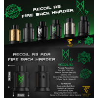 Recoil R3 RDA Fire Back Harder Limited Edition - Thunder Cloud x Grimm GreenRecoil R3 RDA Fire Back Harder Edition – Limited Edition von Thunder Cloud & Grimm GreenDie exklusive Fire Back Harder Edition des Recoil R3 RDA ist das Ergebnis der Zusammenarbeit zwischen Thunder Cloud und Grimm Green. Dieser hochwertige Tröpfelverdampfer wurde für anspruchsvolle Dampfer entwickelt, die maximale Geschmacksentfaltung, flexible Coil-Setups und eine erstklassige Verarbeitung suchen.Das innovative, angewinkelte Postless-Deck ermöglicht eine besonders einfache Installation von Single- oder Dual-Coil-Wicklungen. Dank der austauschbaren Airflow-Kammern lässt sich der Luftstrom präzise anpassen – von restriktivem Direct Lung (RDL) bis hin zu offenem Direct Lung (DL). Die vorinstallierte 3,0-mm-Airflow-Kammer sorgt für einen luftigen Zug, während die mitgelieferte 2,5-mm-Kammer ein etwas restriktiveres Dampferlebnis bietet.Mit zwei austauschbaren Top Caps, einem 510-Drip-Tip-Adapter und Bottom-Feeder-Kompatibilität bietet der Recoil R3 maximale Individualisierungsmöglichkeiten. Die hochwertige Fertigung aus SS316-Edelstahl garantiert Langlebigkeit und eine edle Optik.17619Thunder Cloud x EL62,00 CHFsmoke-shop.ch62,00 CHF Recoil R3 RDA Fire Back Harder Limited Edition - Thunder Cloud x Grimm GreenRecoil R3 RDA Fire Back Harder Edition – Limited Edition von Thunder Cloud & Grimm GreenDie exklusive Fire Back Harder Edition des Recoil R3 RDA ist das Ergebnis der Zusammenarbeit zwischen Thunder Cloud und Grimm Green. Dieser hochwertige Tröpfelverdampfer wurde für anspruchsvolle Dampfer entwickelt, die maximale Geschmacksentfaltung, flexible Coil-Setups und eine erstklassige Verarbeitung suchen.Das innovative, angewinkelte Postless-Deck ermöglicht eine besonders einfache Installation von Single- oder Dual-Coil-Wicklungen. Dank der austauschbaren Airflow-Kammern lässt sich der Luftstrom präzise anpassen – von restriktivem Direct Lung (RDL) bis hin zu offenem Direct Lung (DL). Die vorinstallierte 3,0-mm-Airflow-Kammer sorgt für einen luftigen Zug, während die mitgelieferte 2,5-mm-Kammer ein etwas restriktiveres Dampferlebnis bietet.Mit zwei austauschbaren Top Caps, einem 510-Drip-Tip-Adapter und Bottom-Feeder-Kompatibilität bietet der Recoil R3 maximale Individualisierungsmöglichkeiten. Die hochwertige Fertigung aus SS316-Edelstahl garantiert Langlebigkeit und eine edle Optik.17619Thunder Cloud x EL62,00 CHFsmoke-shop.ch62,00 CHF