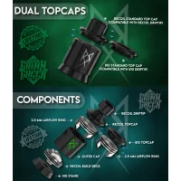Recoil R3 RDA Fire Back Harder Limited Edition - Thunder Cloud x Grimm GreenRecoil R3 RDA Fire Back Harder Edition – Limited Edition von Thunder Cloud & Grimm GreenDie exklusive Fire Back Harder Edition des Recoil R3 RDA ist das Ergebnis der Zusammenarbeit zwischen Thunder Cloud und Grimm Green. Dieser hochwertige Tröpfelverdampfer wurde für anspruchsvolle Dampfer entwickelt, die maximale Geschmacksentfaltung, flexible Coil-Setups und eine erstklassige Verarbeitung suchen.Das innovative, angewinkelte Postless-Deck ermöglicht eine besonders einfache Installation von Single- oder Dual-Coil-Wicklungen. Dank der austauschbaren Airflow-Kammern lässt sich der Luftstrom präzise anpassen – von restriktivem Direct Lung (RDL) bis hin zu offenem Direct Lung (DL). Die vorinstallierte 3,0-mm-Airflow-Kammer sorgt für einen luftigen Zug, während die mitgelieferte 2,5-mm-Kammer ein etwas restriktiveres Dampferlebnis bietet.Mit zwei austauschbaren Top Caps, einem 510-Drip-Tip-Adapter und Bottom-Feeder-Kompatibilität bietet der Recoil R3 maximale Individualisierungsmöglichkeiten. Die hochwertige Fertigung aus SS316-Edelstahl garantiert Langlebigkeit und eine edle Optik.17619Thunder Cloud x EL62,00 CHFsmoke-shop.ch62,00 CHF Recoil R3 RDA Fire Back Harder Limited Edition - Thunder Cloud x Grimm GreenRecoil R3 RDA Fire Back Harder Edition – Limited Edition von Thunder Cloud & Grimm GreenDie exklusive Fire Back Harder Edition des Recoil R3 RDA ist das Ergebnis der Zusammenarbeit zwischen Thunder Cloud und Grimm Green. Dieser hochwertige Tröpfelverdampfer wurde für anspruchsvolle Dampfer entwickelt, die maximale Geschmacksentfaltung, flexible Coil-Setups und eine erstklassige Verarbeitung suchen.Das innovative, angewinkelte Postless-Deck ermöglicht eine besonders einfache Installation von Single- oder Dual-Coil-Wicklungen. Dank der austauschbaren Airflow-Kammern lässt sich der Luftstrom präzise anpassen – von restriktivem Direct Lung (RDL) bis hin zu offenem Direct Lung (DL). Die vorinstallierte 3,0-mm-Airflow-Kammer sorgt für einen luftigen Zug, während die mitgelieferte 2,5-mm-Kammer ein etwas restriktiveres Dampferlebnis bietet.Mit zwei austauschbaren Top Caps, einem 510-Drip-Tip-Adapter und Bottom-Feeder-Kompatibilität bietet der Recoil R3 maximale Individualisierungsmöglichkeiten. Die hochwertige Fertigung aus SS316-Edelstahl garantiert Langlebigkeit und eine edle Optik.17619Thunder Cloud x EL62,00 CHFsmoke-shop.ch62,00 CHF