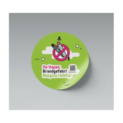 Vape Recycling Aufkleber SENS -Vape Recycling Aufkleber SENS - Rund - in Deutsch oder FranzösischEinweg- Disposables Vapes gehören nicht in den Abfall und gehören in den Sondermüll (gleich wie Batterien) Vielen Dank für deine Mithilfe ! mit dem kostenlosen Recycling Bag kannst du deine Vapes umweltgerecht entsorgenAnwendung: Leere Akkus im Plastikbehälter/Sack sammeln und Bag in deinem Briefkasten oder Poststelle kostenlos abgeben. Die Akkus/Vapes werden umweltgerecht entsorgt / wiederaufbereitet ! Deine Mithilfe nützt der Umwelt, den Kritikern, und uns als Händler ! Wir nehmen auch jederzeit leere Disposables zurück um Sie umweltbewusst zu entsorgen ! Für dich keine Kosten - Für die Natur ein wichtiger Rohstoff zurück ! Bitte niemals Akkus in den Hausmüll (Verbrennung) geben ! Vielen Dank im Vorraus ! 17677Smoke-Shop.ch0,00 CHFsmoke-shop.ch0,00 CHF Vape Recycling Aufkleber SENS -Vape Recycling Aufkleber SENS - Rund - in Deutsch oder FranzösischEinweg- Disposables Vapes gehören nicht in den Abfall und gehören in den Sondermüll (gleich wie Batterien) Vielen Dank für deine Mithilfe ! mit dem kostenlosen Recycling Bag kannst du deine Vapes umweltgerecht entsorgenAnwendung: Leere Akkus im Plastikbehälter/Sack sammeln und Bag in deinem Briefkasten oder Poststelle kostenlos abgeben. Die Akkus/Vapes werden umweltgerecht entsorgt / wiederaufbereitet ! Deine Mithilfe nützt der Umwelt, den Kritikern, und uns als Händler ! Wir nehmen auch jederzeit leere Disposables zurück um Sie umweltbewusst zu entsorgen ! Für dich keine Kosten - Für die Natur ein wichtiger Rohstoff zurück ! Bitte niemals Akkus in den Hausmüll (Verbrennung) geben ! Vielen Dank im Vorraus ! 17677Smoke-Shop.ch0,00 CHFsmoke-shop.ch0,00 CHF