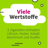 Vape Recycling Aufkleber SENS -